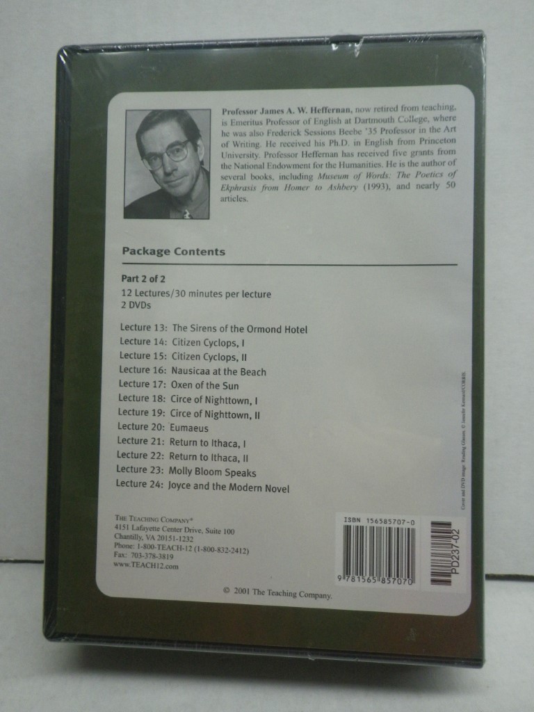 Image 1 of Joyce's Ulysses (Parts 1 & 2), 1 PB, 4 DVDs