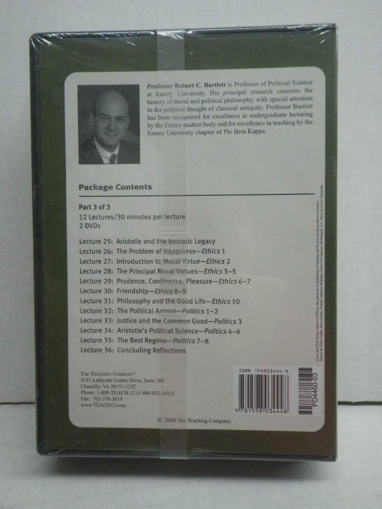 Image 1 of Masters of Greek Thought: Plato, Socrates, and Aristotle, 1 PB, 6 DVDs