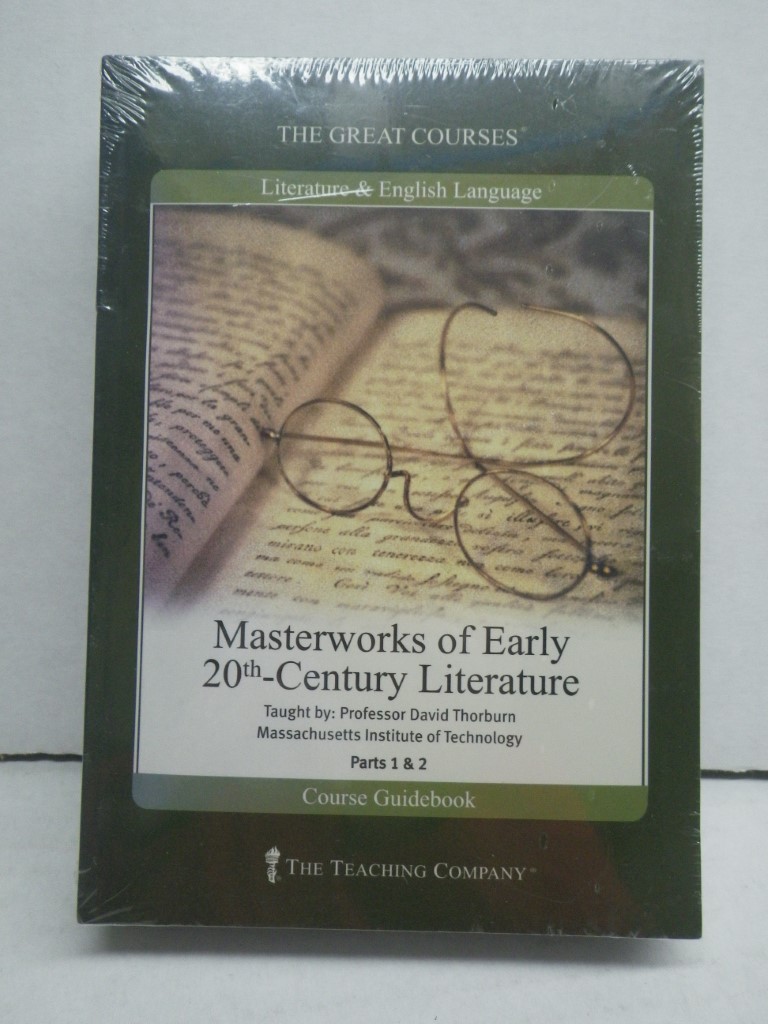 Image 0 of Masterworks of Early 20th Century Literature (Parts 1 & 2), 1 PB, 4 DVDs