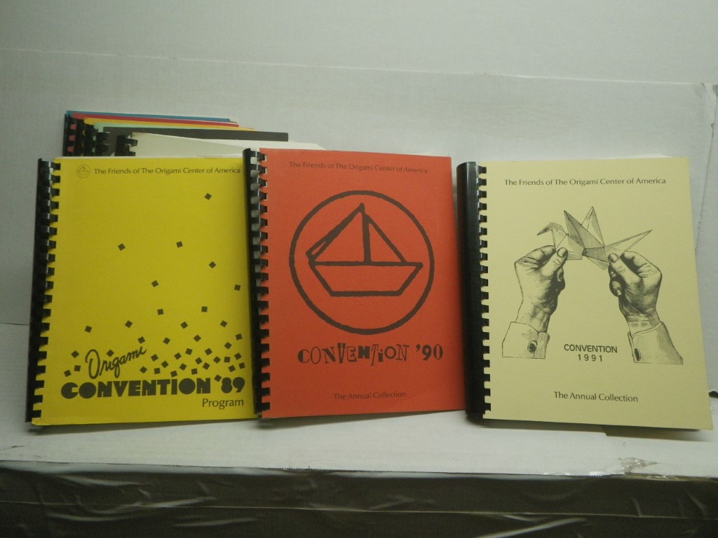 Image 1 of Origami Convention Programs (1984 thru 1992) Plus Models by Members, Vol.1