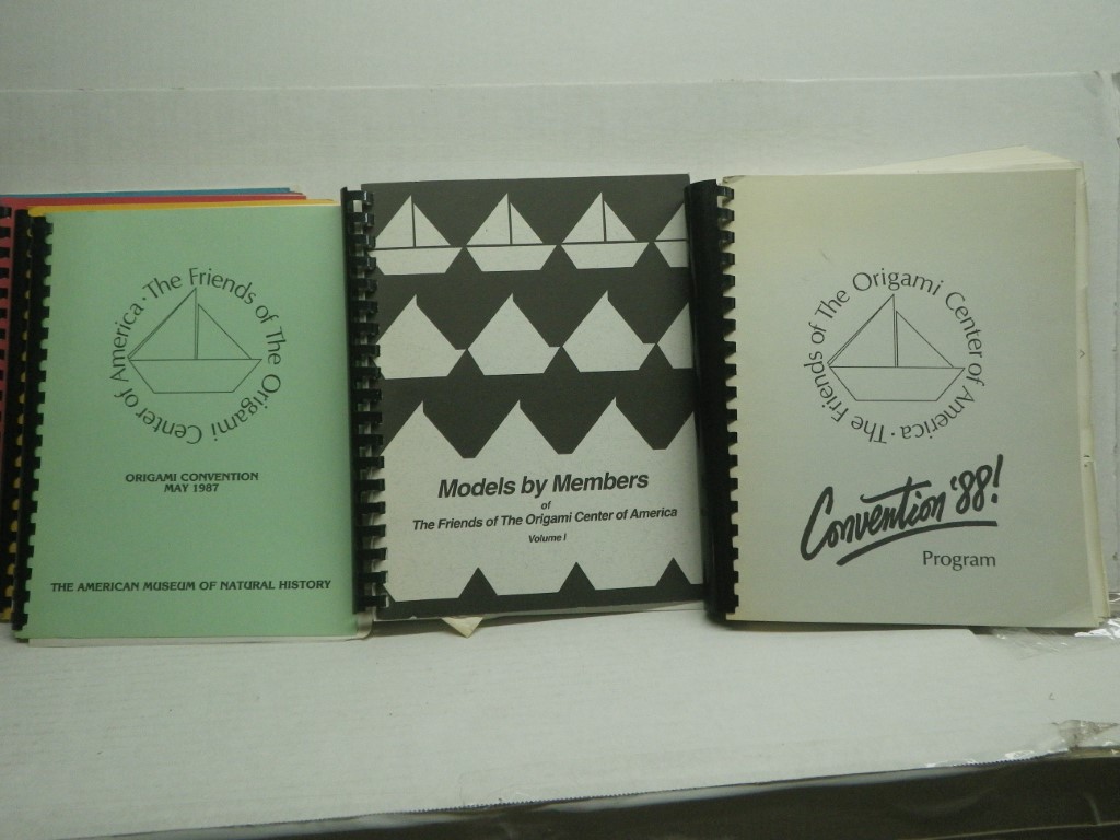 Image 4 of Origami Convention Programs (1984 thru 1992) Plus Models by Members, Vol.1
