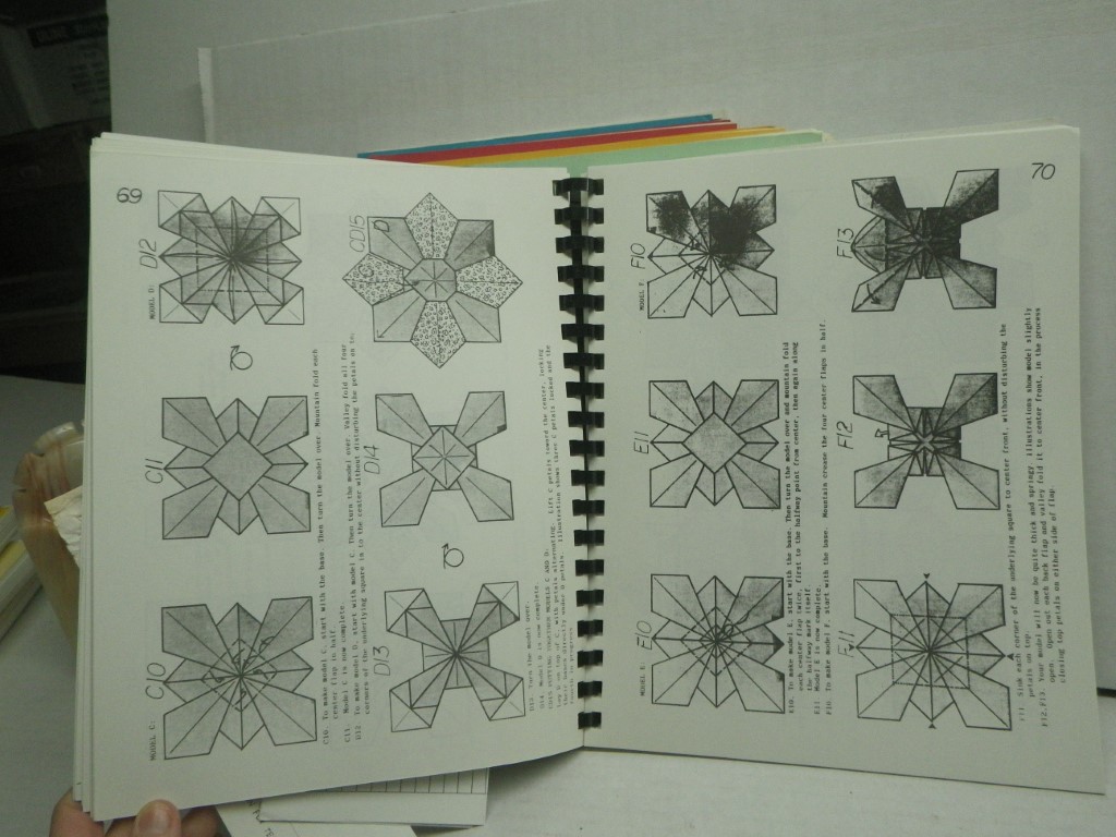 Image 5 of Origami Convention Programs (1984 thru 1992) Plus Models by Members, Vol.1
