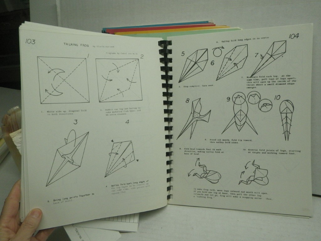 Image 6 of Origami Convention Programs (1984 thru 1992) Plus Models by Members, Vol.1