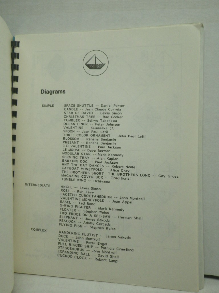 Image 9 of Origami Convention Programs (1984 thru 1992) Plus Models by Members, Vol.1