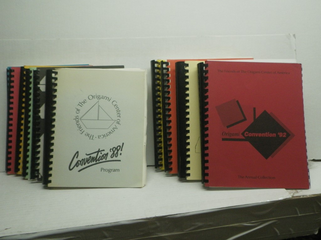 Origami Convention Programs (1984 thru 1992) Plus Models by Members, Vol.1