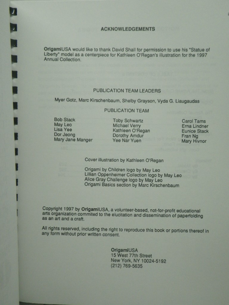 Image 3 of Origami Convention Programs (1993-2001) Plus Making More With Money