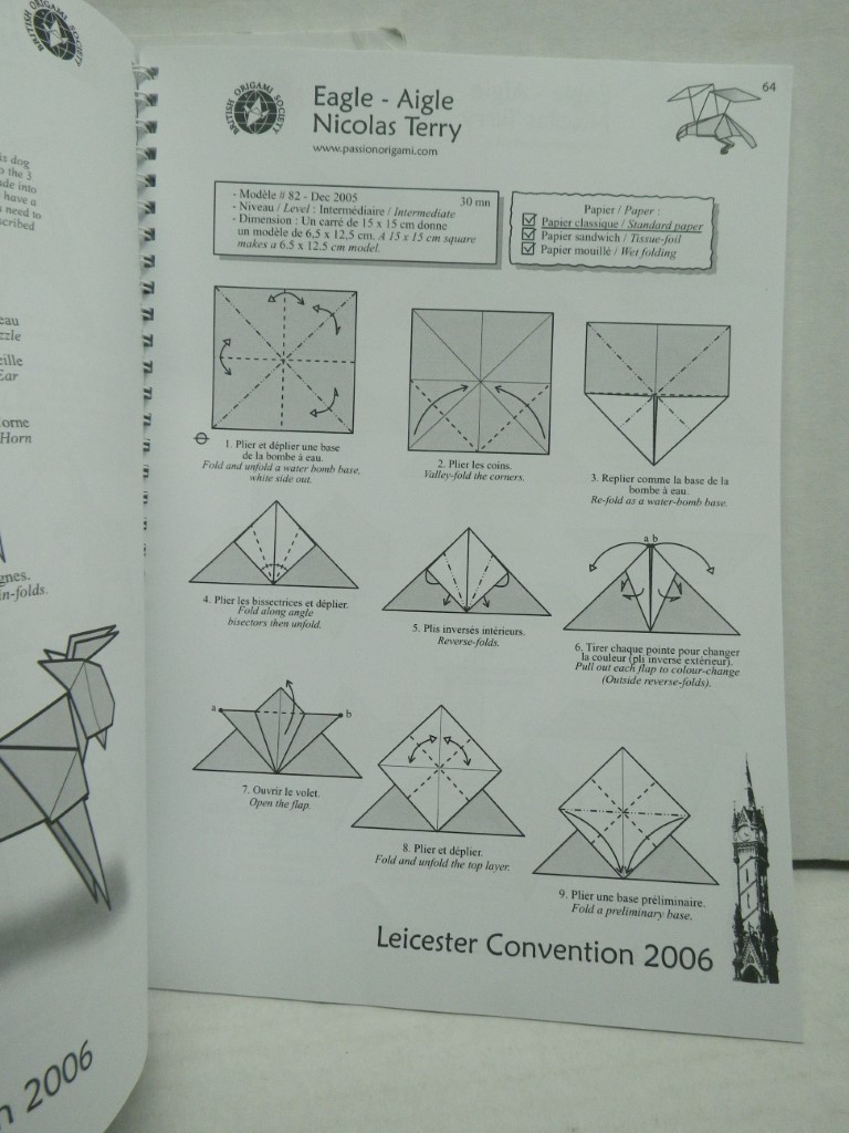 Image 4 of British Origami Society Programs:  Autumn Convention 2002, Leicester Convention 