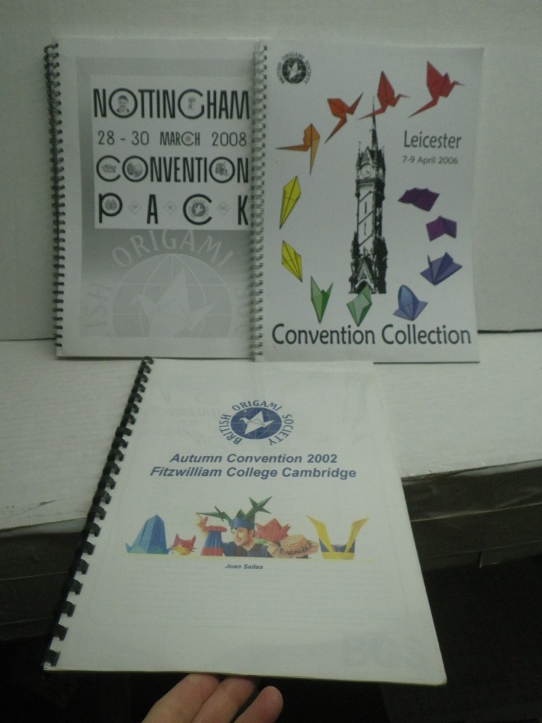 British Origami Society Programs:  Autumn Convention 2002, Leicester Convention 
