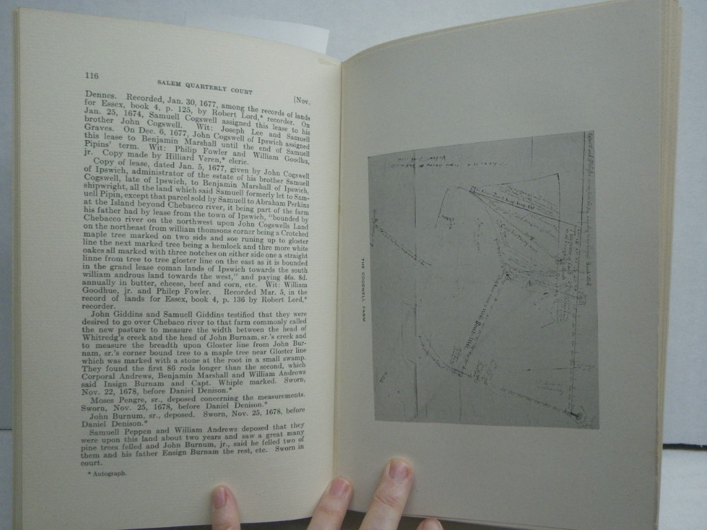 Image 4 of Records and Files of the Quarterly Courts of Essex County, Massachusetts (Volume
