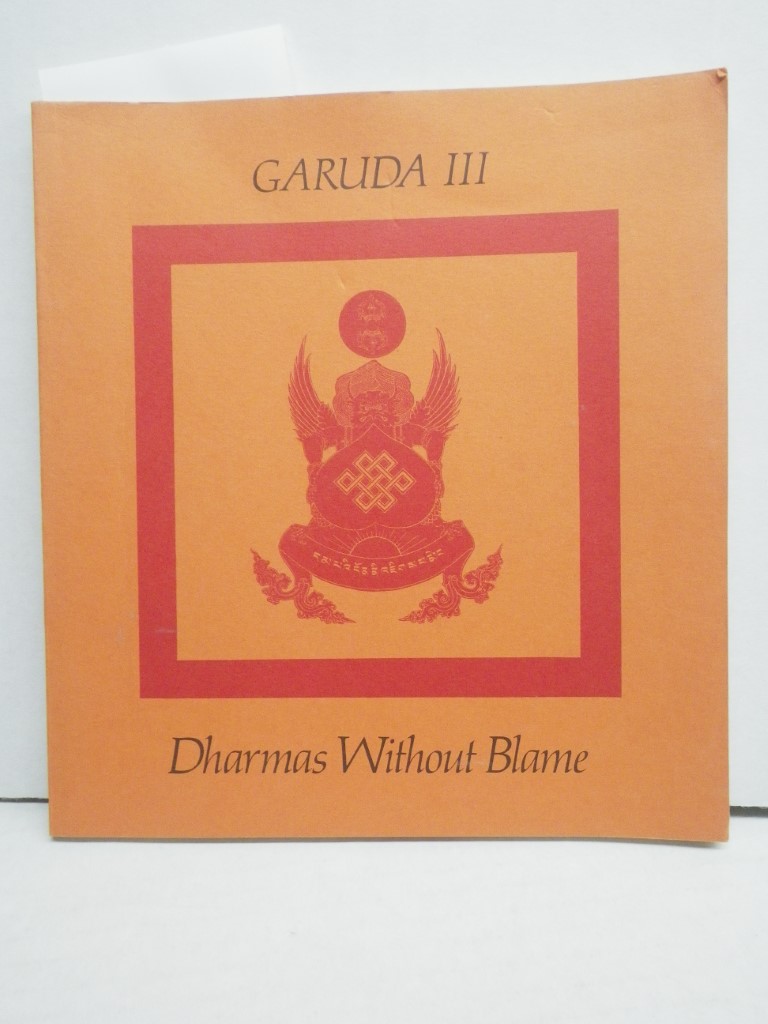 Garuda 3 : Dharmas Without Blame