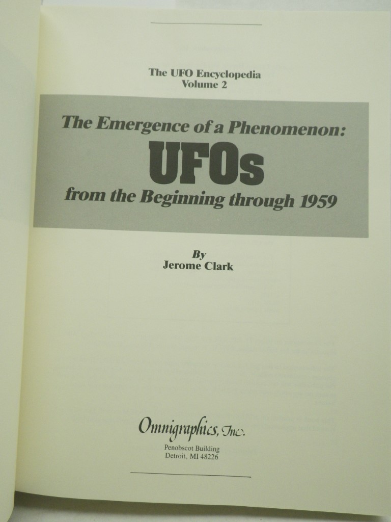 Image 1 of UFOs in the 1980s (The UFO Encyclopedia, Volume 2)