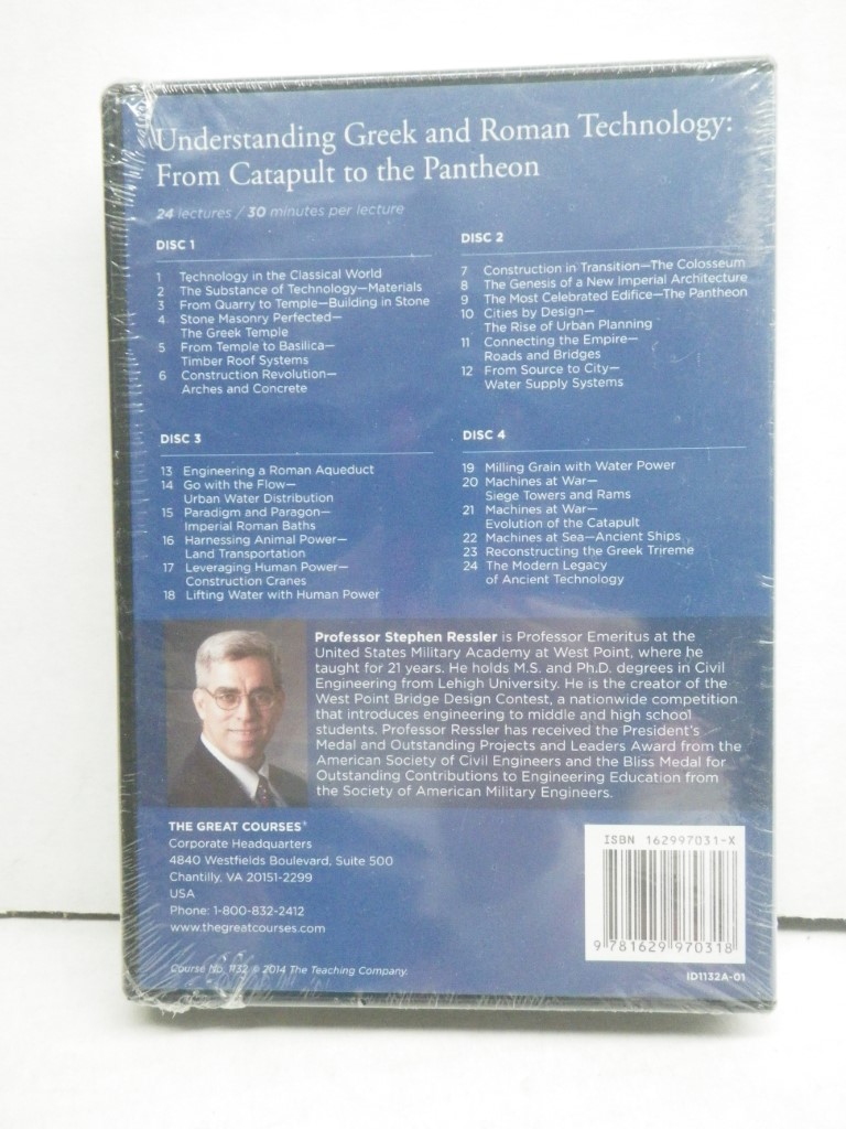 Image 1 of Understanding Greek and Roman Technology: From Catapult to the Pantheon