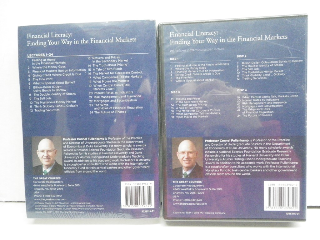 Image 1 of Financial Literacy:  Finding Your Way in the Financial Markets, DVD/PBs