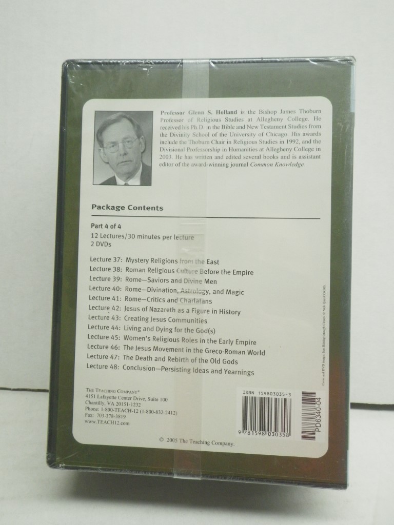 Image 1 of Religion in the Ancient Mediterranean World, Parts 1-4, DVD/PB