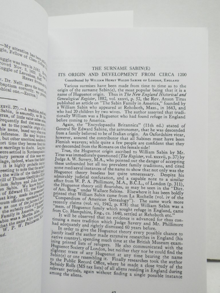 Image 2 of English Origins of New England Families, from the New England Historical and Gen