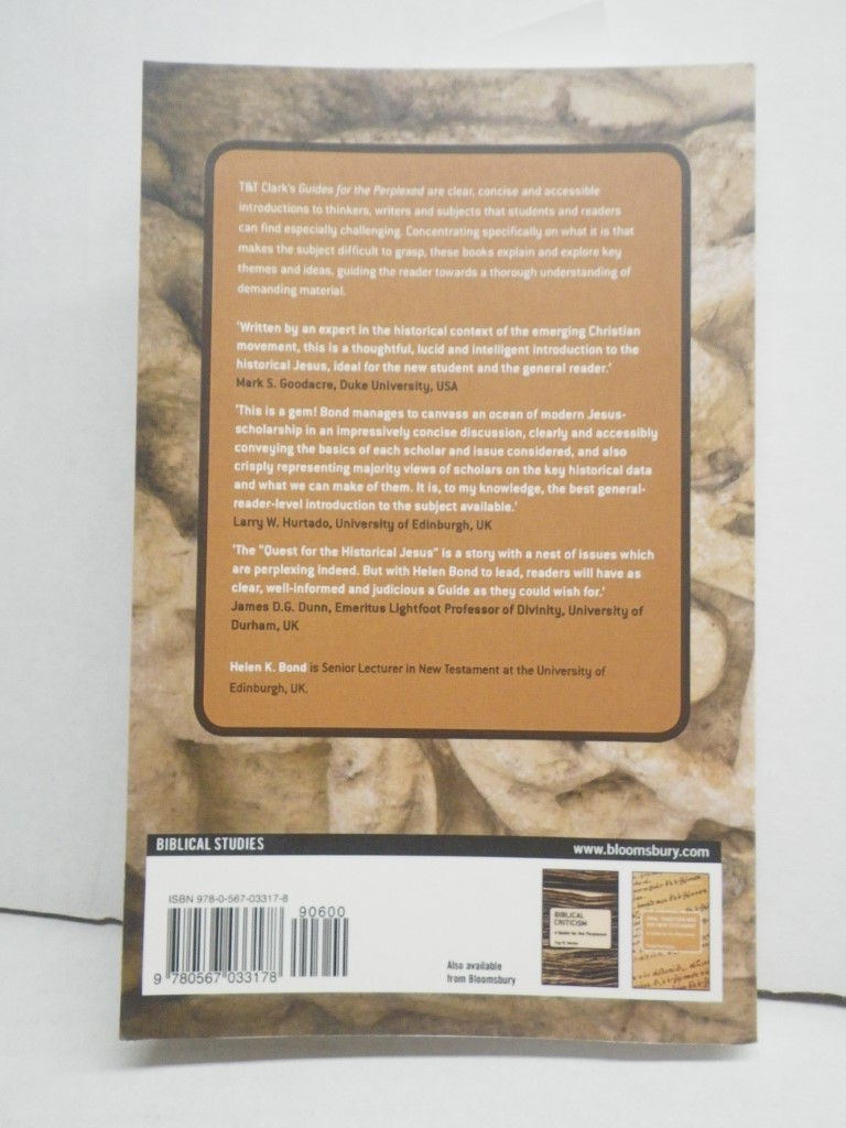 Image 4 of The Historical Jesus: A Guide for the Perplexed