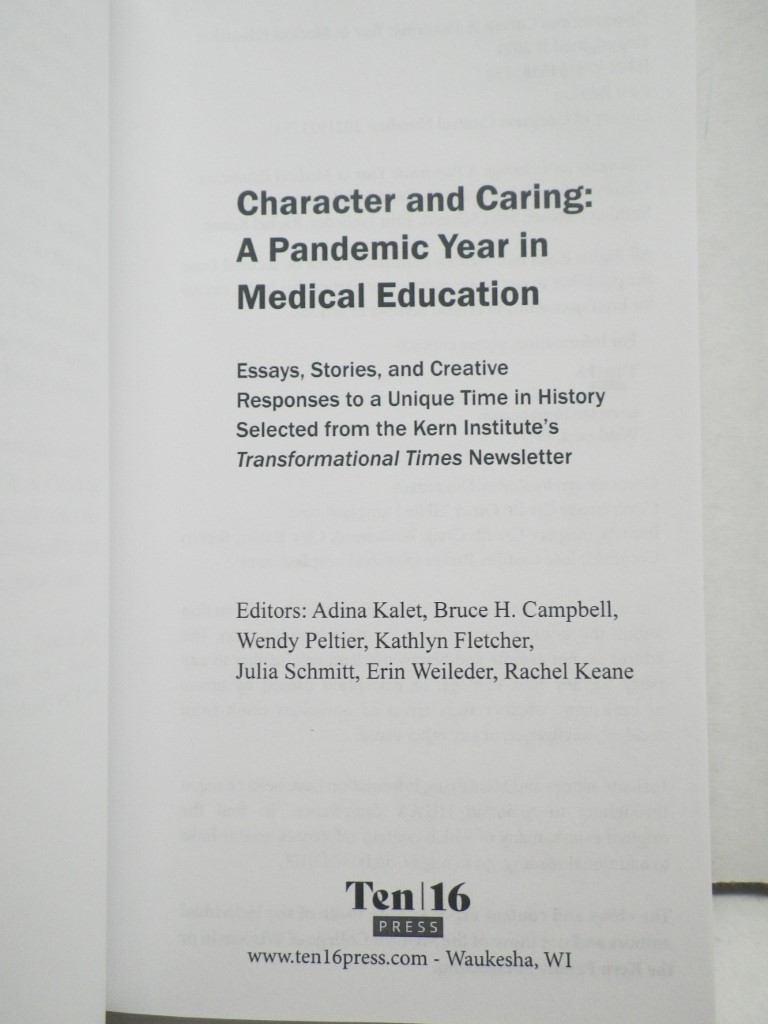 Image 2 of Character and Caring: A Pandemic Year in Medical Education