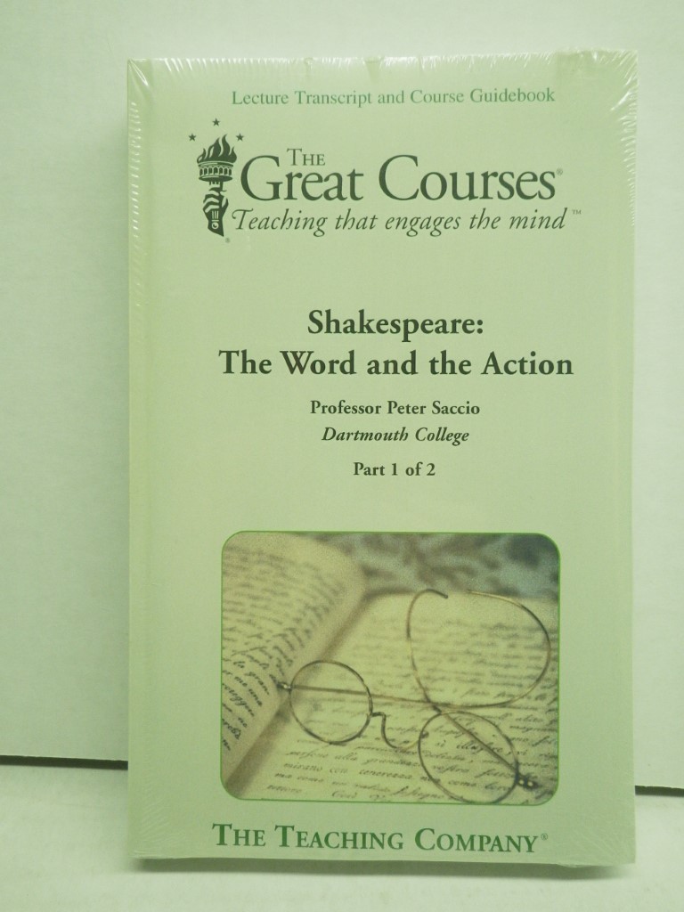 Image 0 of SHAKESPEARE The Word and the Action, 2 transcript and course guide books Part 1 