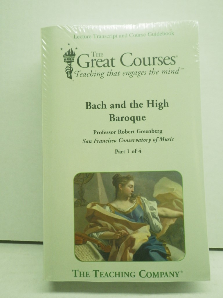 Image 0 of The Great Courses: Bach and the High Baroque Part 1-4, 4 Books