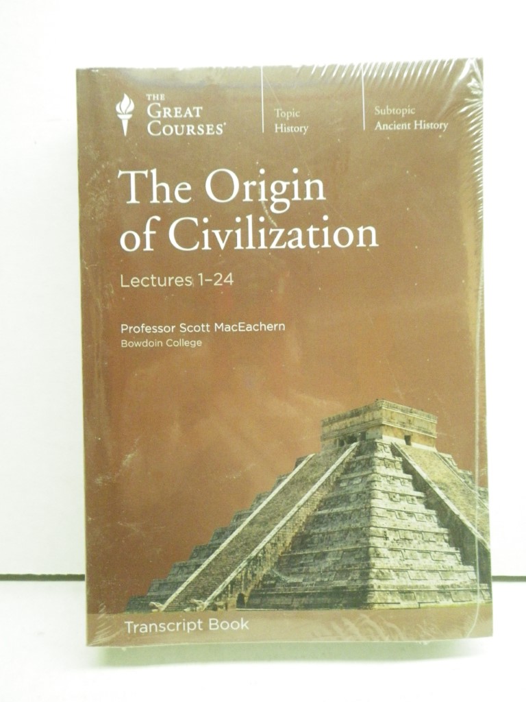 Image 0 of The Great Courses The Origin of Civilization Lectures 1-48, 2 volumes