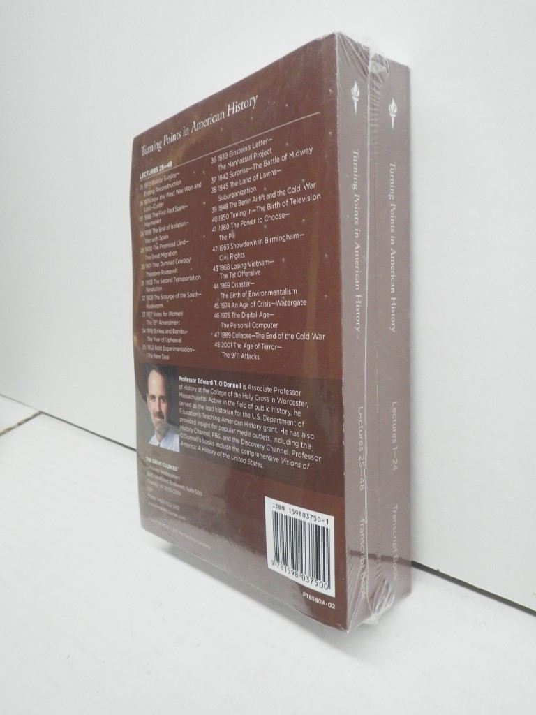 Image 2 of TURNING POINTS IN AMERICAN HISTORY~THE GREAT COURSES, 2 PB