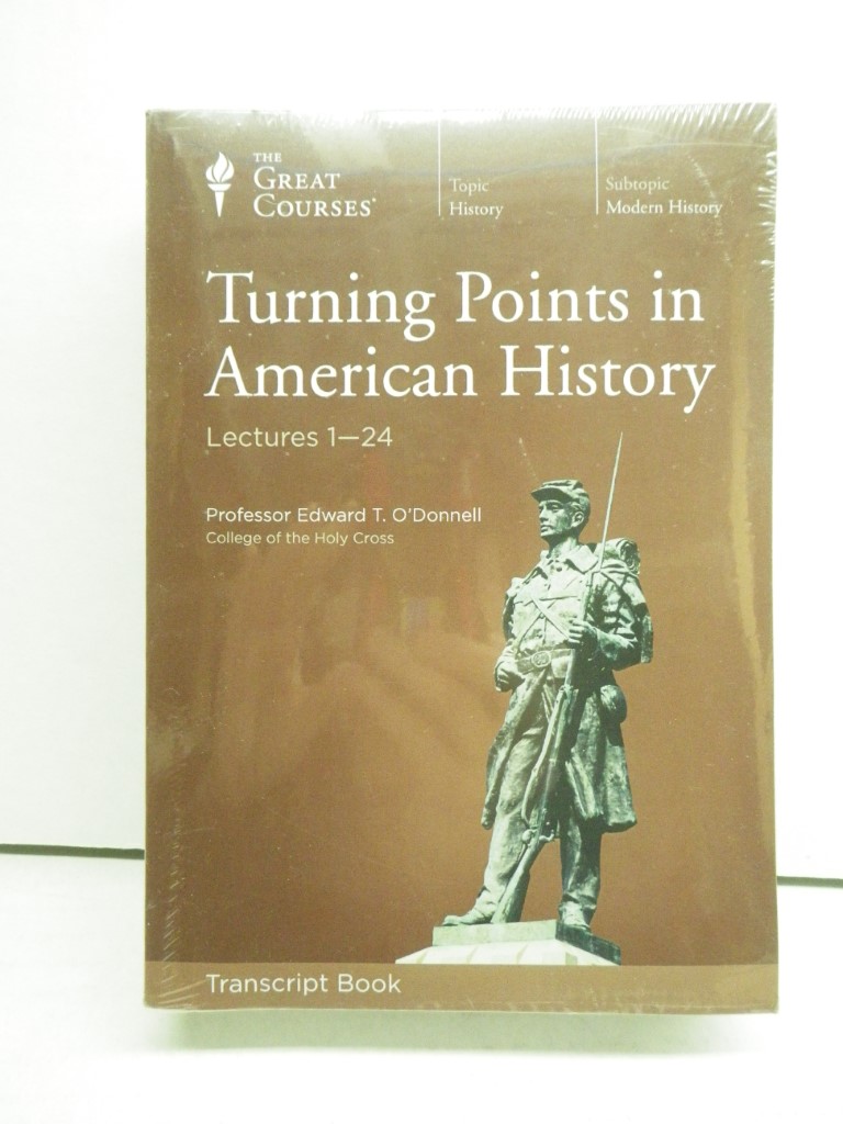 Image 0 of TURNING POINTS IN AMERICAN HISTORY~THE GREAT COURSES, 2 PB
