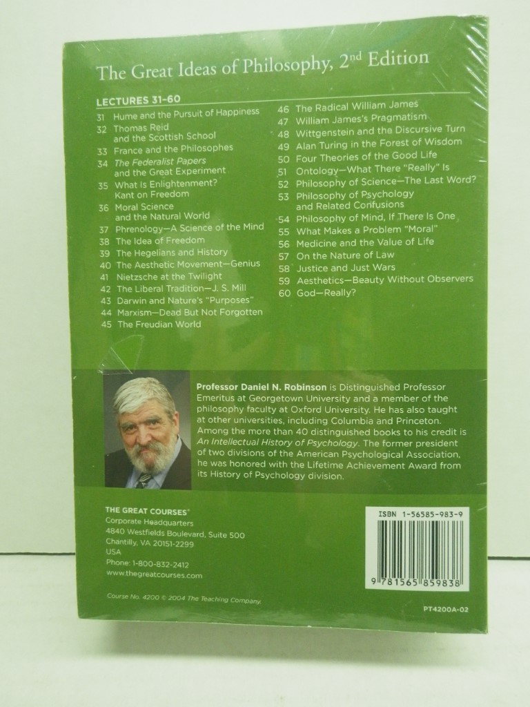 Image 1 of The Great Ideas of Philosophy,2nd 2 Transcript PB