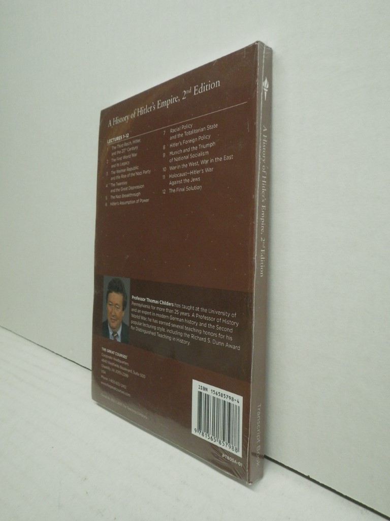 Image 2 of A History of Hitler's Empire (The Great Courses 2nd Edition), Transcript Book PB