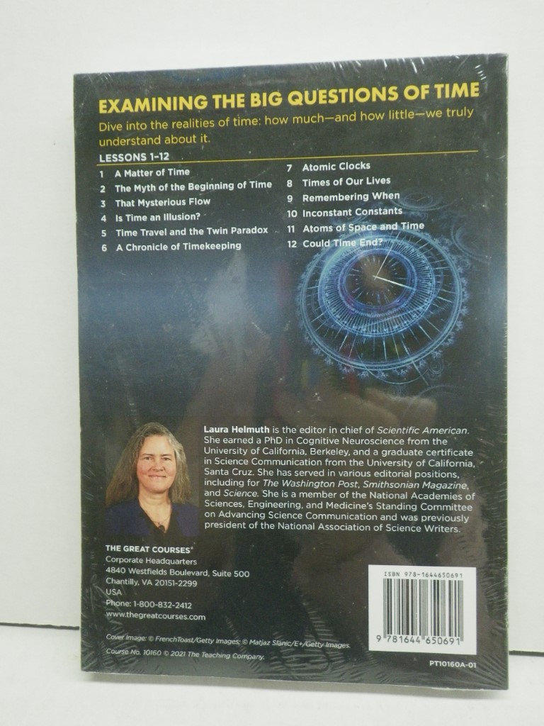Image 1 of Great Courses , Examining the Big Questions of Time, Transcript Book  PB