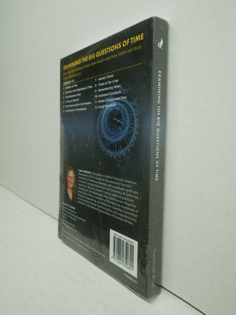 Image 2 of Great Courses , Examining the Big Questions of Time, Transcript Book  PB