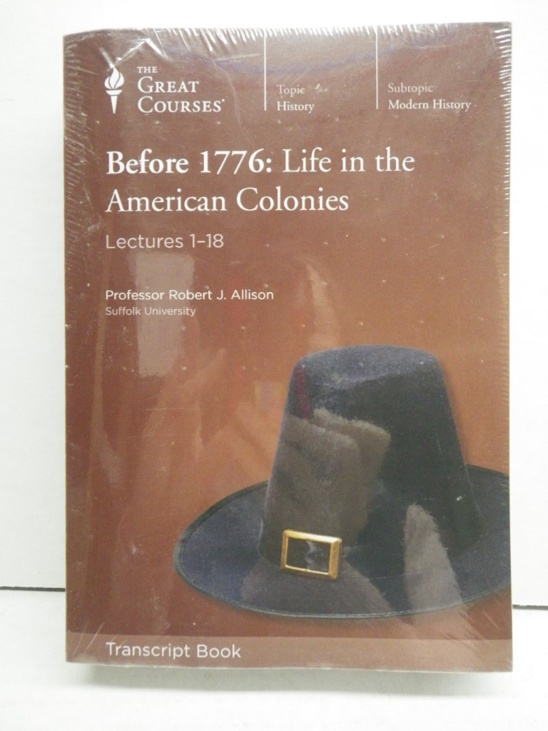 The Great Courses Before 1776: Life in the Amrican Colonies, 2 PB