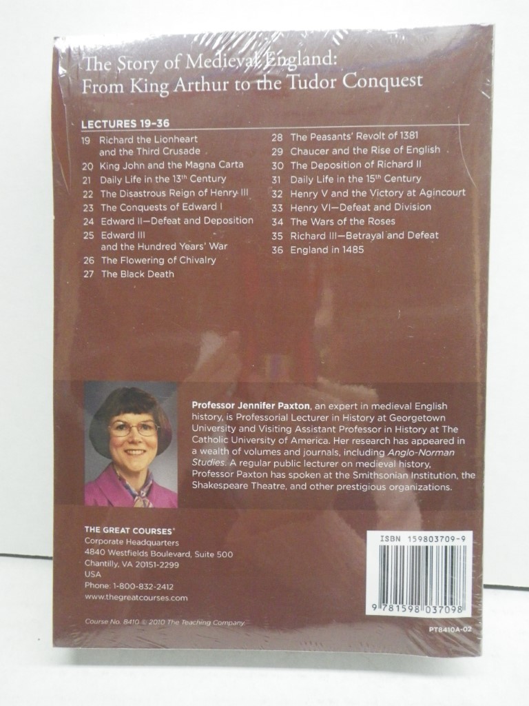 Image 1 of THE STORY OF MEDIEVAL ENGLAND: FROM KING ARTHUR TO THE TUDOR CONQUEST LECTURES, 