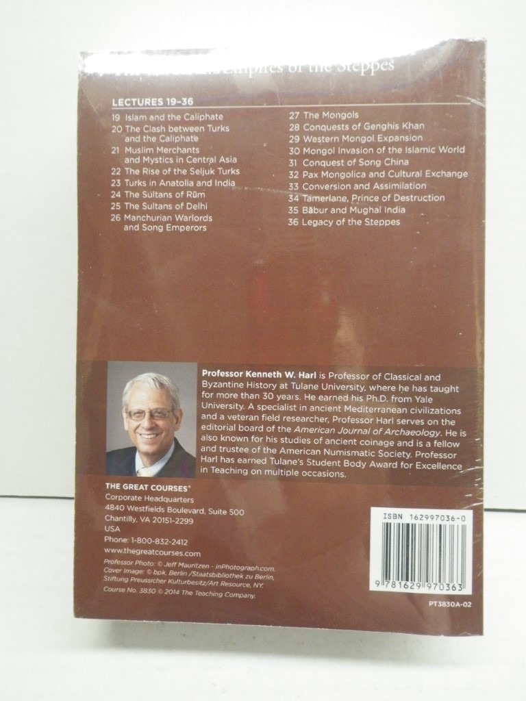 Image 1 of The Barbarian Empires of the Steppes - 2 Transcript Books - Lectures 1-18 and 19