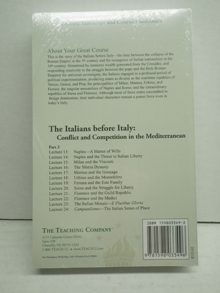 Image 1 of The Italians Before Italy: Conflicts and Competition in the Mediterranean, 2 Par