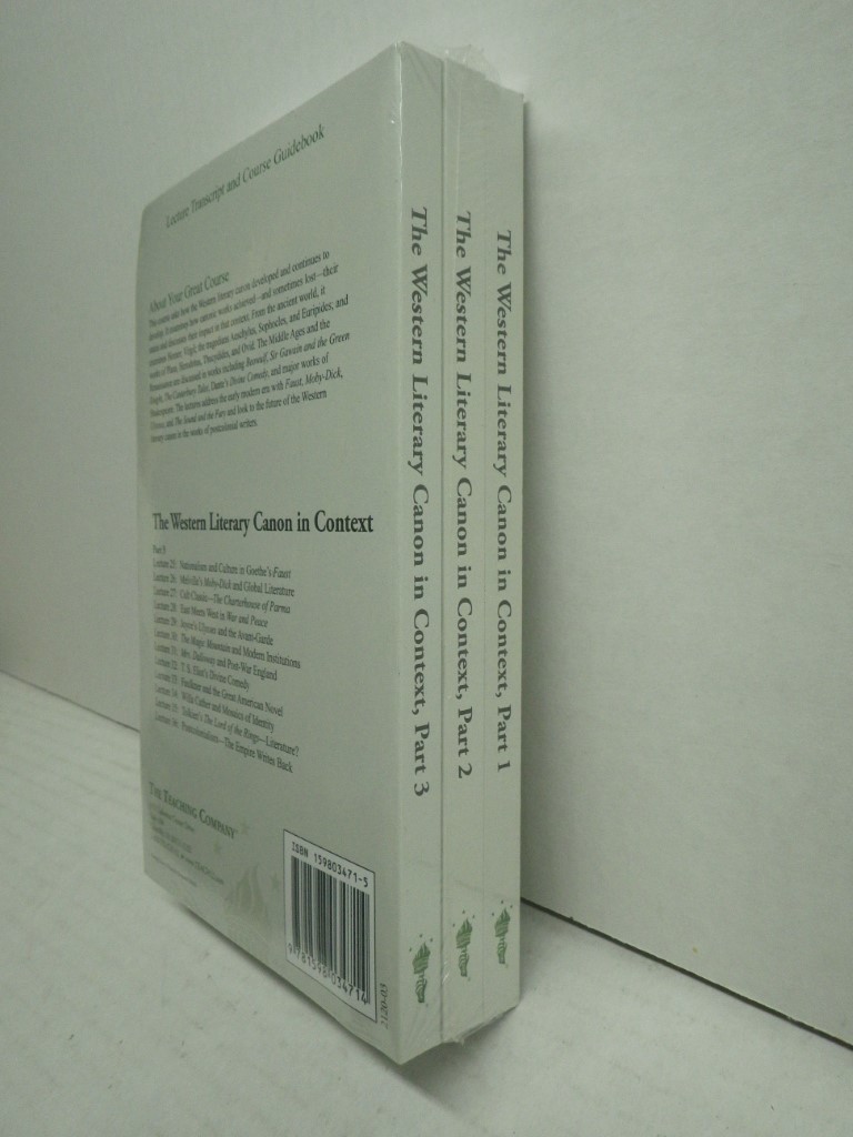 Image 2 of Western Literary Canon in Context, Transcript and Course Guidebooks, Parts 1-3, 