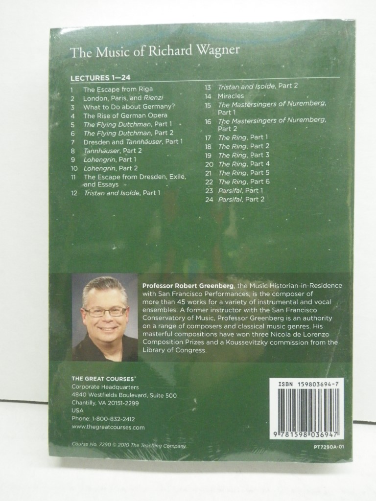 Image 1 of Music of Richard Wagner, transcript book, PB