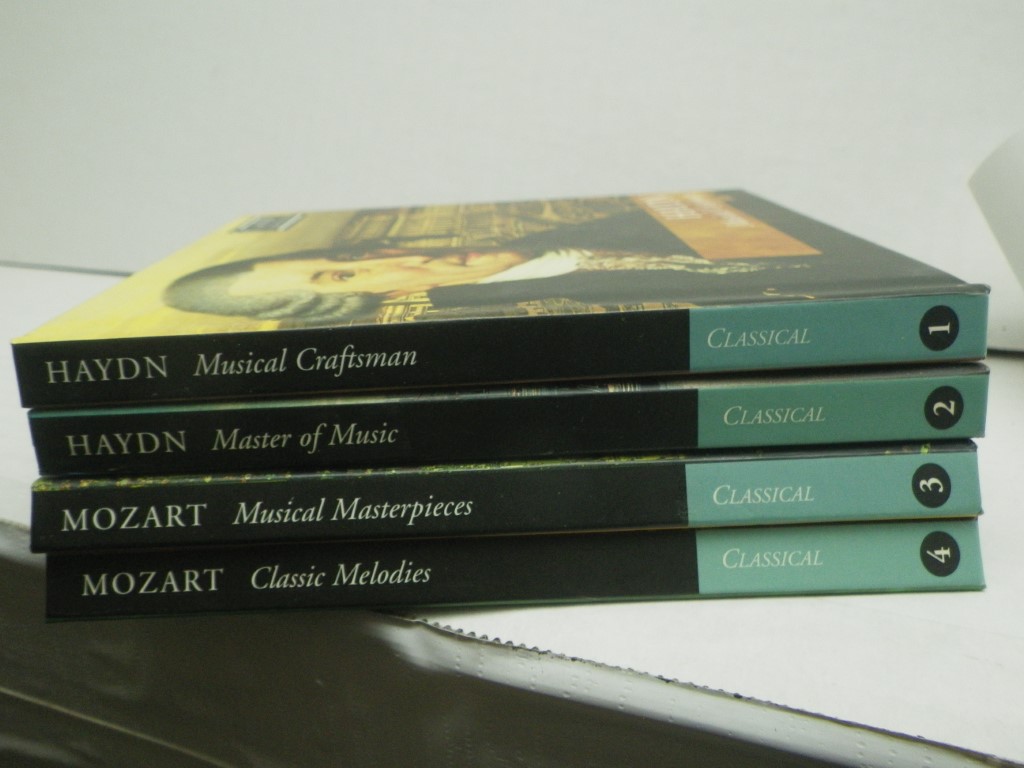 4 The Classic Composers Classical Series CD - 2 Haydn and 2 Mozart