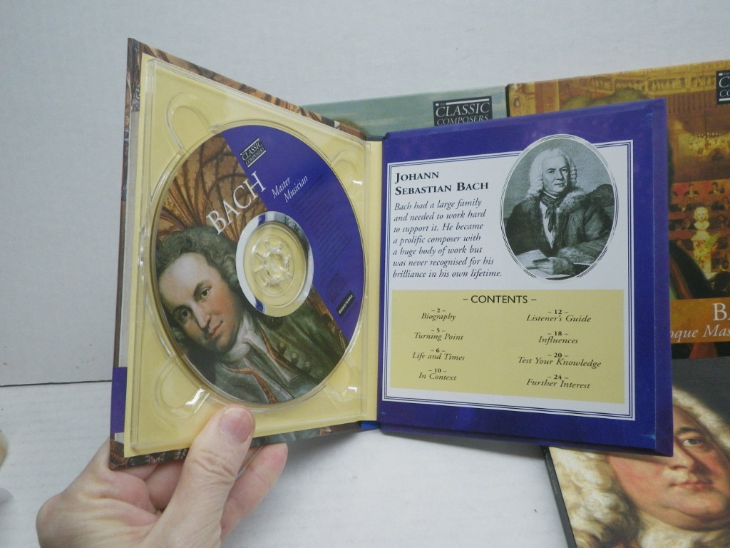 Image 2 of 4 The Classic Composers Baroque Series CD - Bach 2 and 3,  Vivaldi and Handel