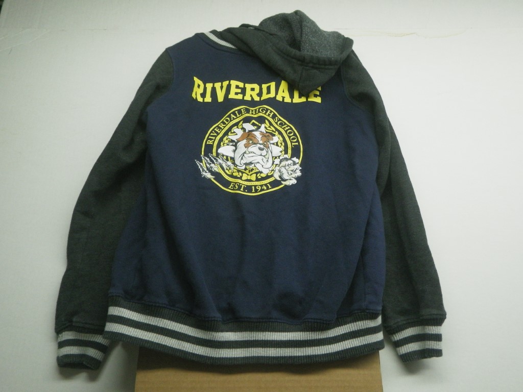 Image 1 of RIVERDALE HIGH SCHOOL HOODIE PEACOAT/JACKET SIZE M, Junior