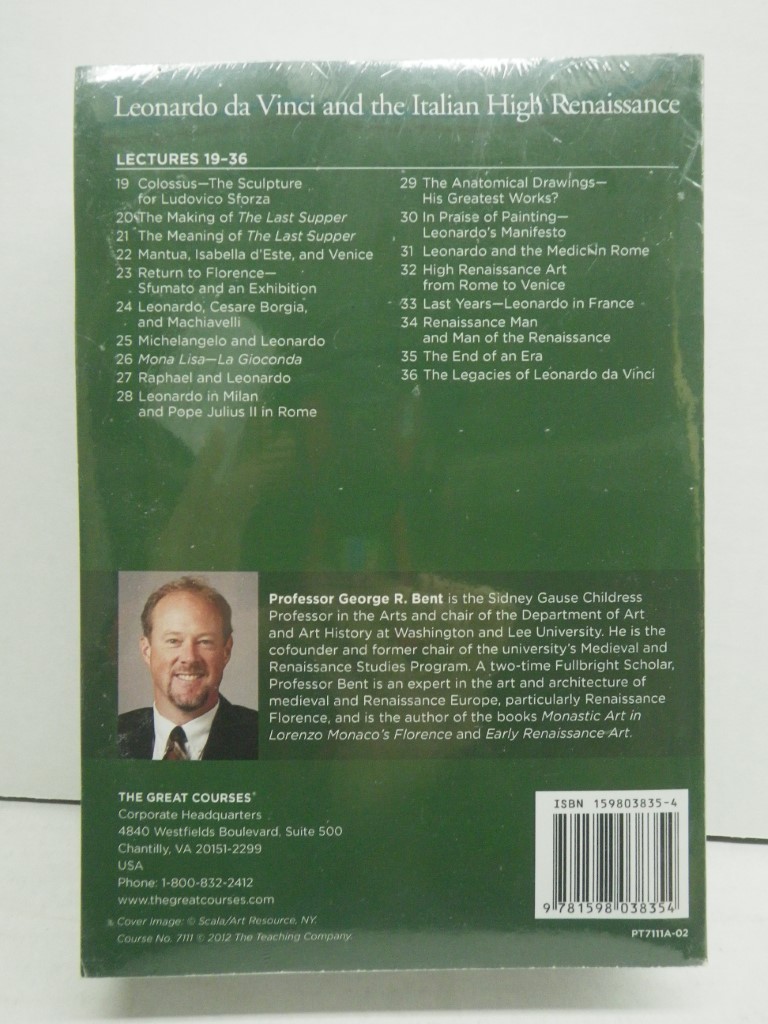 Image 1 of Leonardo Da Vinci and the Italian High Renaissance, 2 Transcript PB