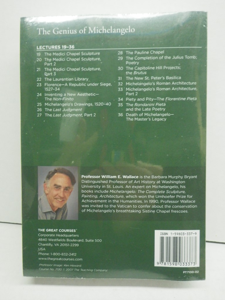 Image 1 of The Genius of Michelangelo, 2 Transcript PB