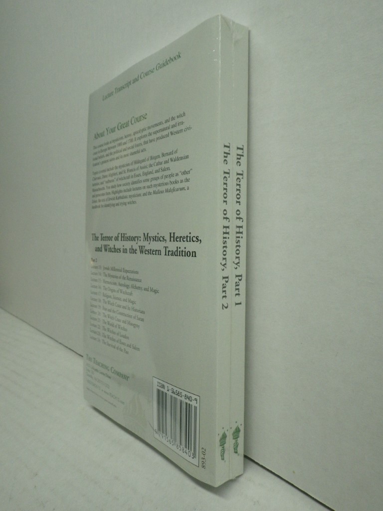 Image 2 of The Great Courses - The Terror of History Parts 1 & 2 Guidebook Sealed, 2 PB