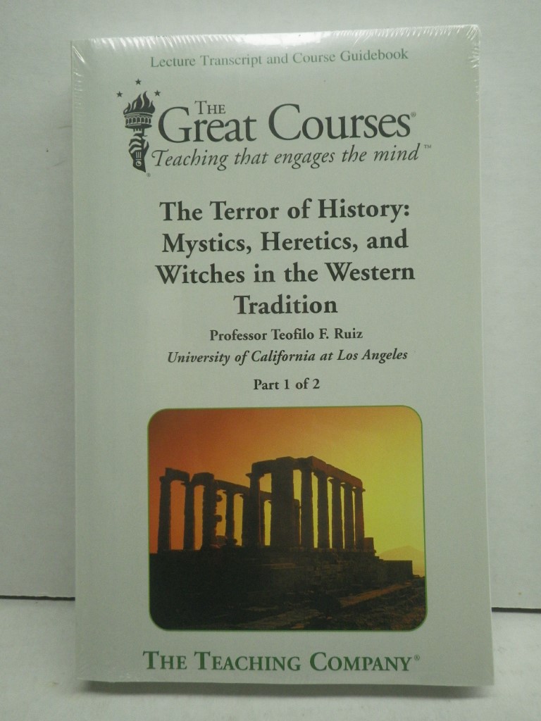 The Great Courses - The Terror of History Parts 1 & 2 Guidebook Sealed, 2 PB