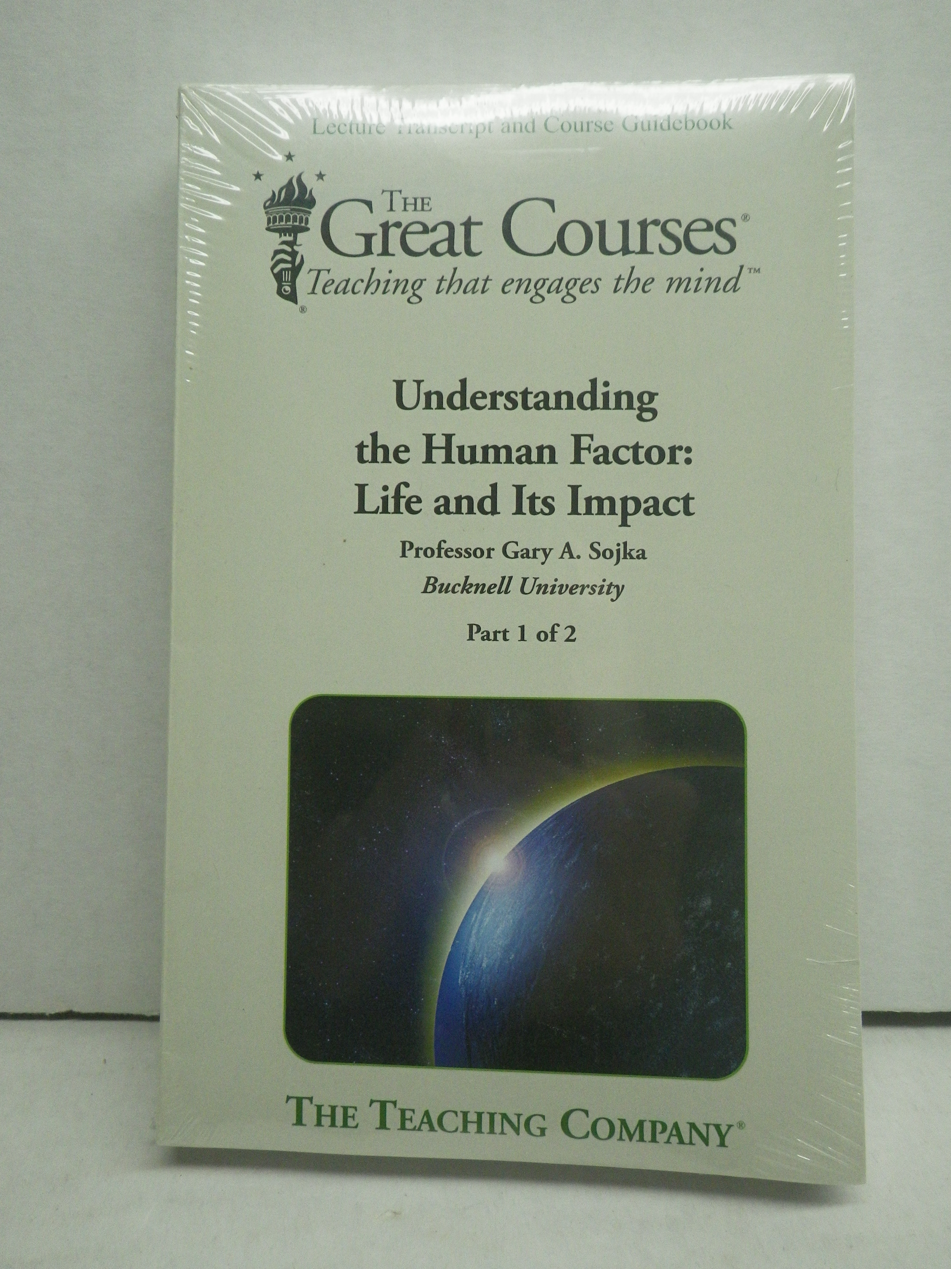 Great Courses TRANSCRIPTS : UNDERSTANDING THE HUMAN FACTOR, 2 PB