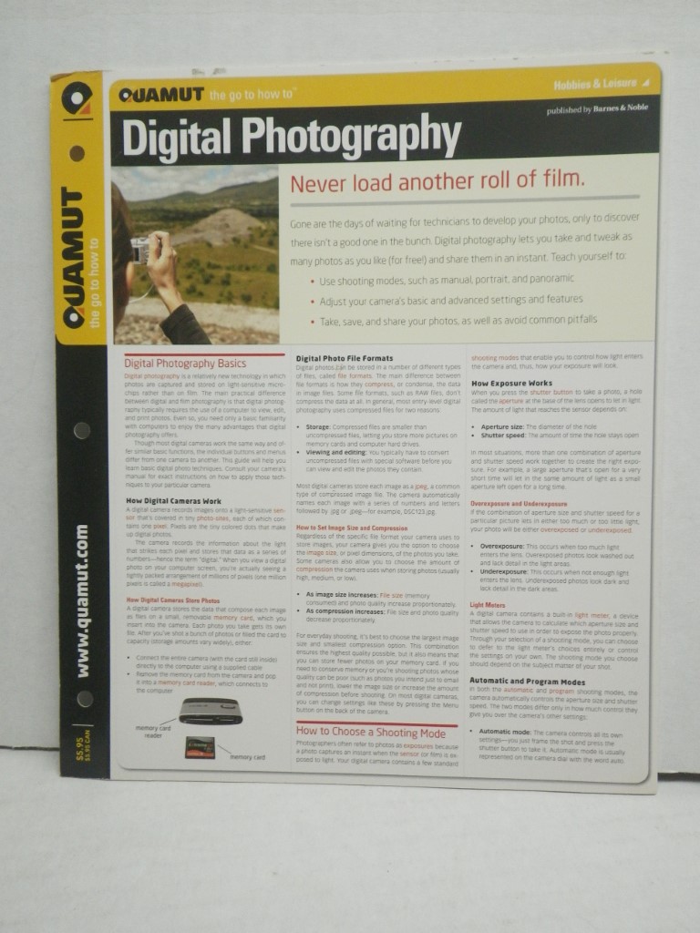 Digital Photography (Quamut)