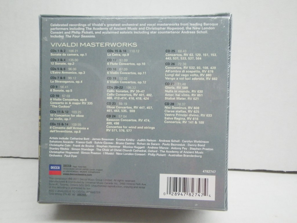 Image 1 of Vivaldi Masterworks [28 CD Box Set]