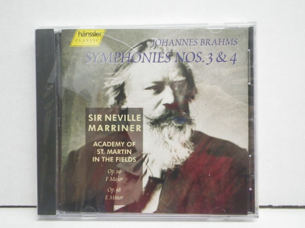 Image 0 of Johannes Brahms Symphonies Nos. 3 & 4, Op. 90 in F Major & Op. 98 in E. Minor