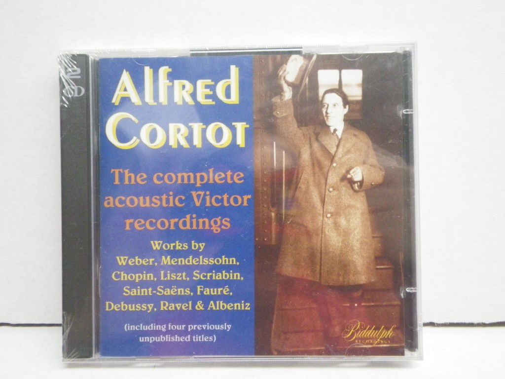 Alfred Cortot: The Complete Acoustic Victor Recordings