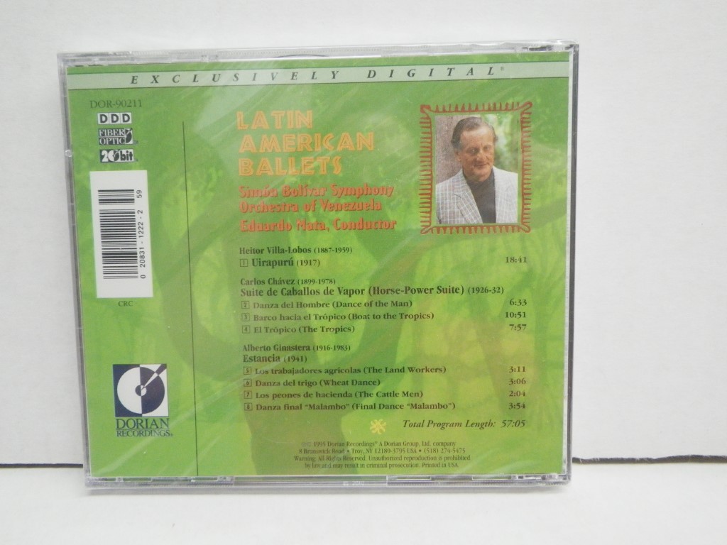 Image 1 of Latin American Ballets (1995) Audio CD