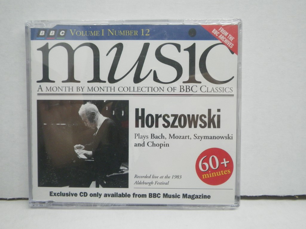 Mieczyslaw Horszowski, Volume I, Number 12 (Horszowski plays Bach, Mozart, Szyma
